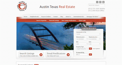 Desktop Screenshot of homesaroundaustin.com